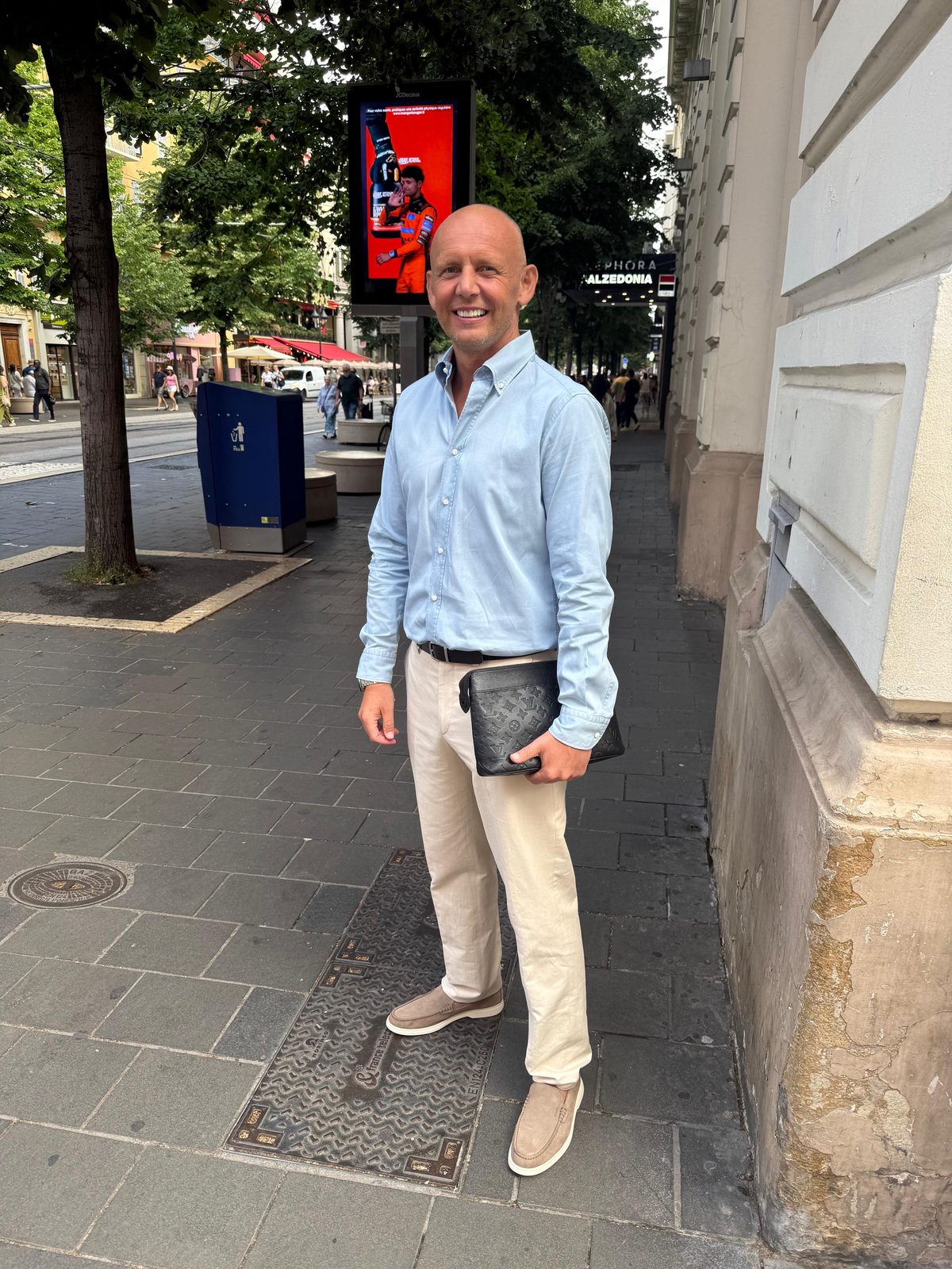 Sam Allcock in Nice