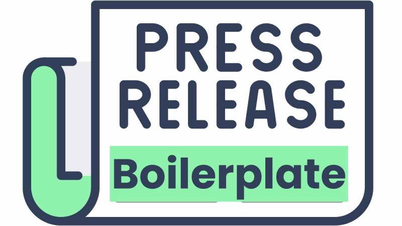 How To Write a Press Release Boilerplate